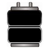 Soufflet de rechange Firestone Ride-Rite 268C 5/8CF 1/2PIN BN (W217606766)