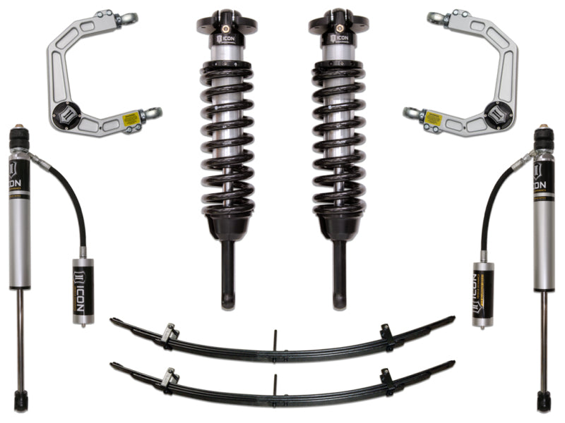 Système de suspension Stg 3 Toyota Tacoma 0-3,5 po 0-2,75 po 0-05-15 ICON avec billette Uca