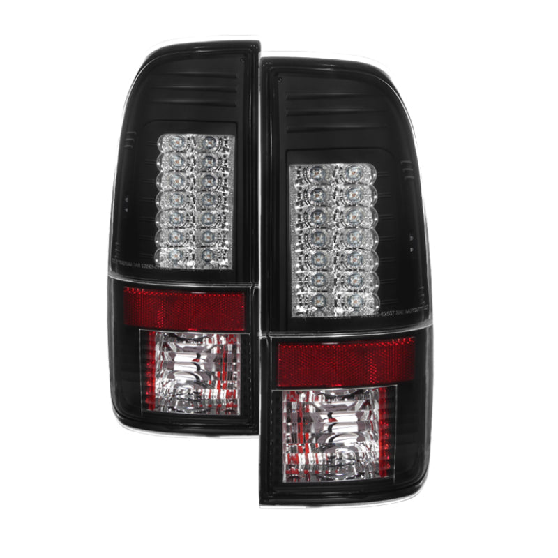 Feux arrière à LED Spyder Ford F150 Styleside 97-03/F250 Version 2 Blk ALT-YD-FF15097-LED-G2-BK