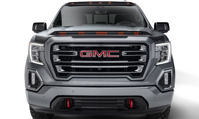 AVS 19-22 GMC Sierra 1500 Aeroskin Lightshield Pro à profil bas - Noir