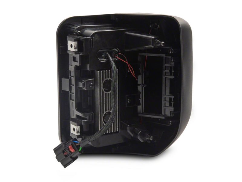 Feux arrière à LED Raxiom 20-23 Jeep Gladiator JT Axial Series - Boîtier noir (lentille fumée)