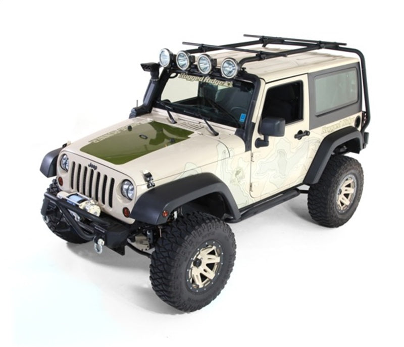 Galerie de toit Rugged Ridge 07-18 Jeep 2 portes Jeep Wrangler
