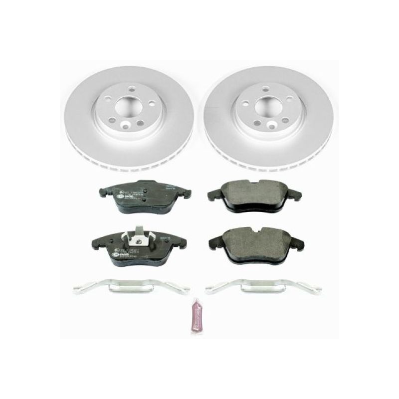 Power Stop 11-14 Volvo S60 Front Euro-Stop Brake Kit