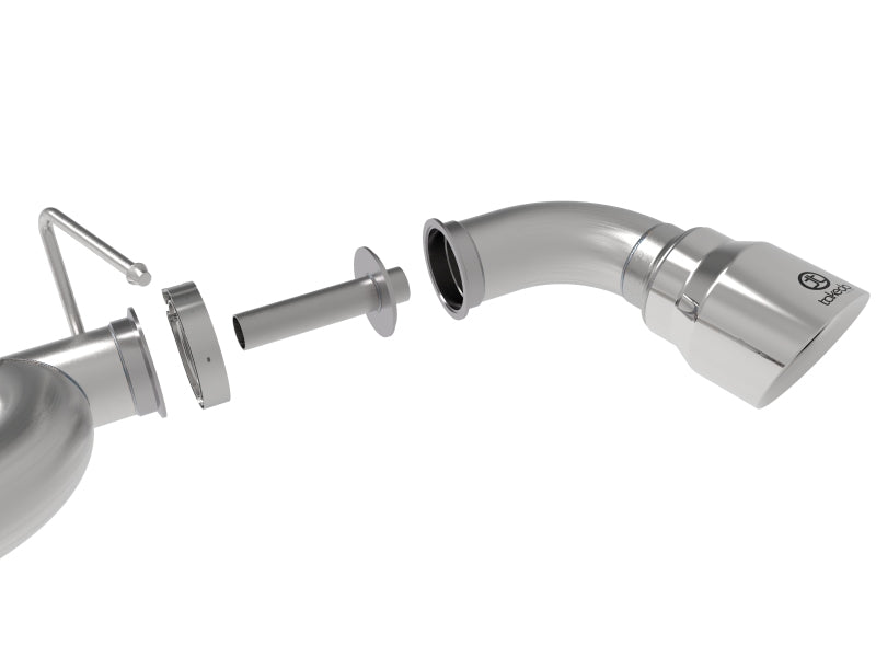 aFe Takeda Exhaust Cat-Back 19-20 Hyundai Veloster N 304SS Échappement à double embout poli