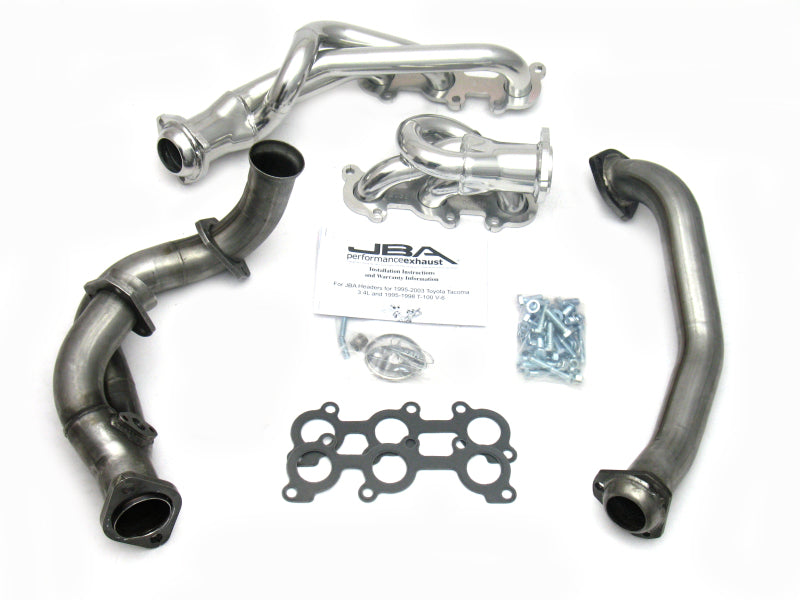 JBA 95-00 Toyota 3,4 L V6 sans EGR 1-1/2 po primaire Silver Ctd Cat4Ward