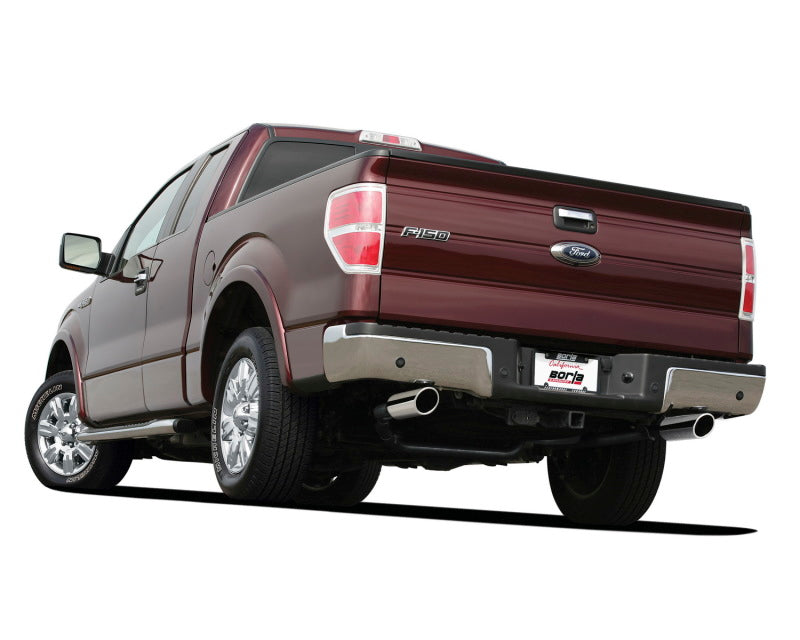 Échappement Catback en acier inoxydable Borla 09 Ford F-150 de style Touring