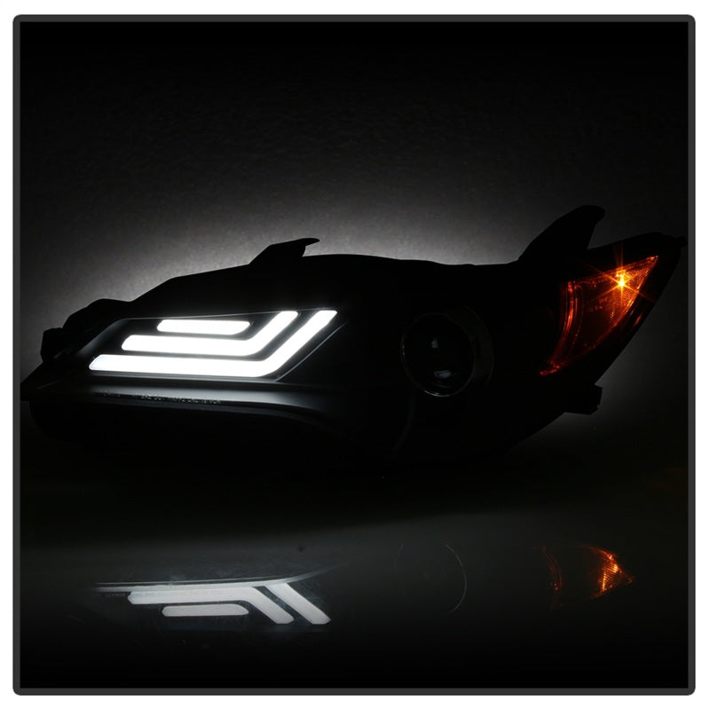 Phares de projecteur Spyder 15-17 Toyota Camry – Noir (PRO-YD-TCAM15-LB-BK)
