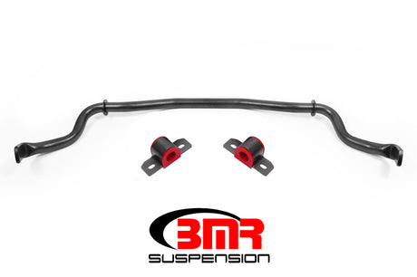 BMR 15-17 S550 Mustang Front Hollow 35mm 3-Hole Adj. Sway Bar Kit - Black Hammertone BMR Suspension