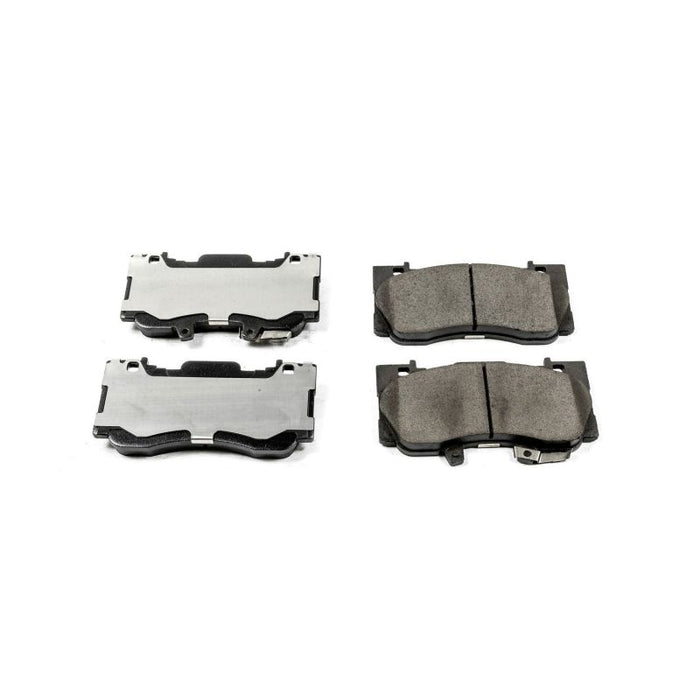 Plaquettes de frein avant Power Stop 15-19 en céramique pour Ford Mustang Z16 Evolution