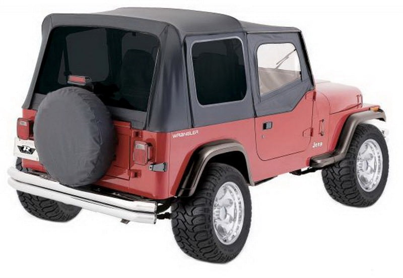 Capote de rechange d'origine pour Jeep Wrangler (YJ) Rampage 1988-1995 - Denim noir