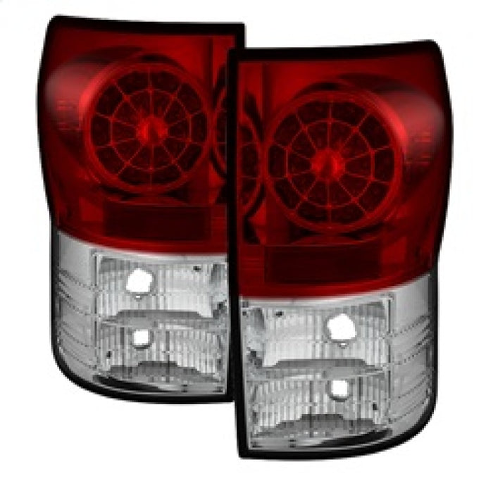 Feux arrière LED Spyder Toyota Tundra 07-13 Rouge Clair ALT-YD-TTU07-LED-RC