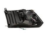 Raxiom 09-18 RAM 1500 LED Halo Projector Headlights- Black Housing (Clear Lens)