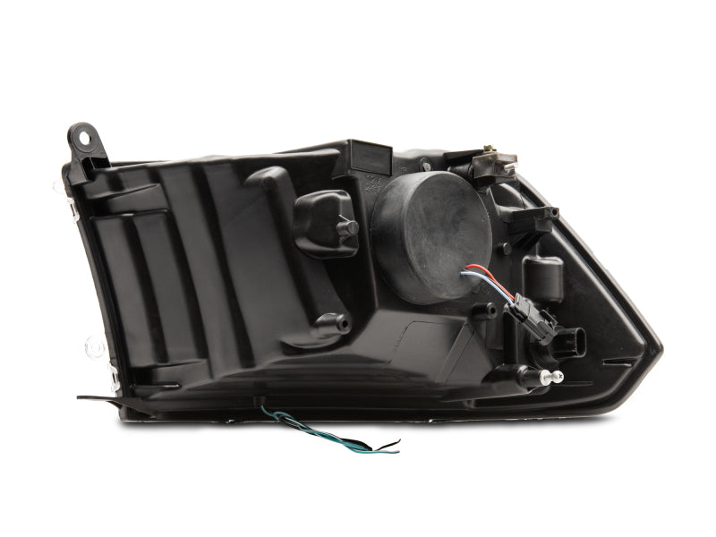Phares de projecteur à LED Raxiom 09-18 RAM 1500 - Boîtier noir (lentille transparente)