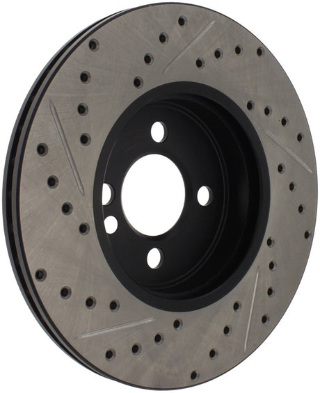 Disque de frein sport perforé et rainuré StopTech 07-13 Mini Cooper