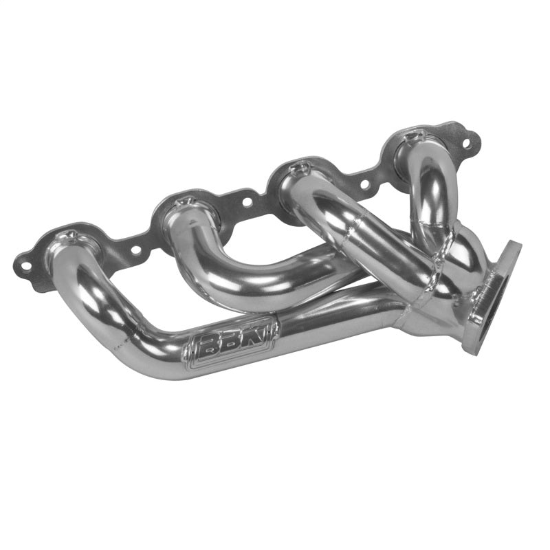 BBK 14-18 GM Truck 5.3/6.2 1 3/4in Shorty Tuned Length Headers - Polished Silver Ceramic