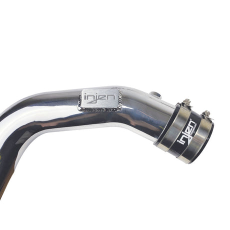 Tuyau de charge de refroidisseur intermédiaire poli Injen 15-16 BMW M3 (F80) L6 Twin Turbo avec bouchons NPT femelles 1/8 po