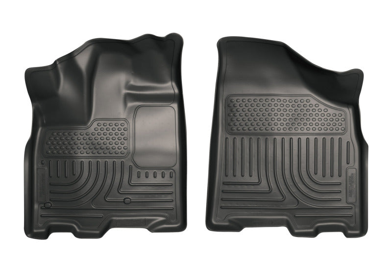 Revêtements de sol avant noirs Husky Liners 13 pour Toyota Sienna WeatherBeater