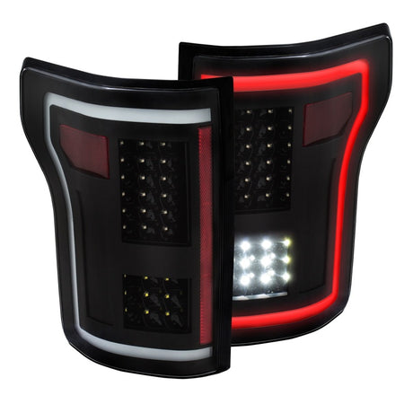 Feux arrière à LED ANZO 2015-2017 Ford F-150 Noir