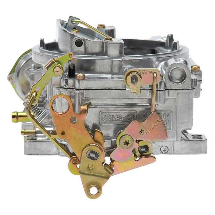 Carburateur Edelbrock Performer Series 4 corps 800 CFM starter électrique finition satinée