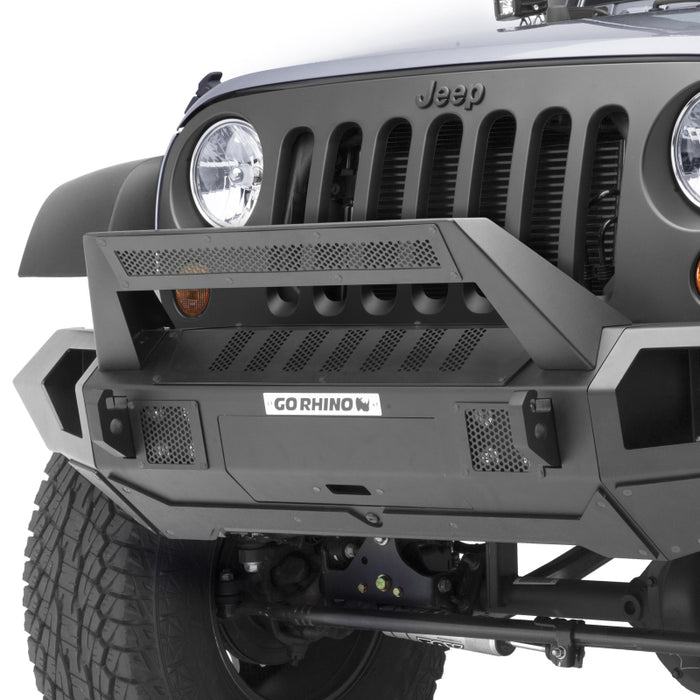 Go Rhino 07-20 Jeep Wrangler JL/JLU/JK/JKU/Gladiator JT Trailline 20 Light Mount Bar