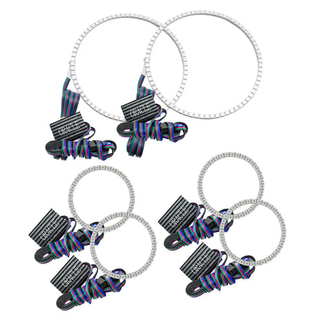 Oracle Nissan Frontier 01-04 Halo Kit - Triple - ColorSHIFT sans contrôleur VOIR LA GARANTIE