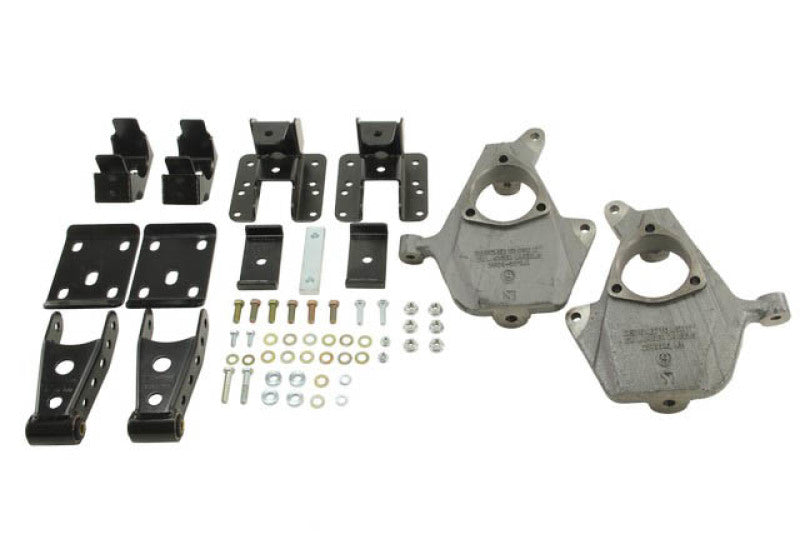 KIT D'ABAISSEMENT Belltech 2014 Chevy/GMC Silverado/Sierra toutes cabines 2WD 2 po à l'avant/4 po à l'arrière sans amortisseurs