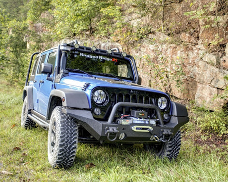 Snorkel Rugged Ridge 07-18 Jeep Wrangler 3,6 L/3,8 L XHD avec préfiltre