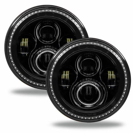 Phares à DEL haute puissance Oracle Jeep Wrangler JL/Gladiator JT 7 po (paire) - Dynamique VOIR LA GARANTIE