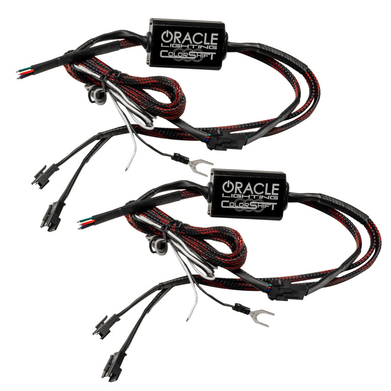 Kit Halo carré Oracle Chevrolet Silverado 03-06 - ColorSHIFT avec contrôleur 2.0 VOIR LA GARANTIE