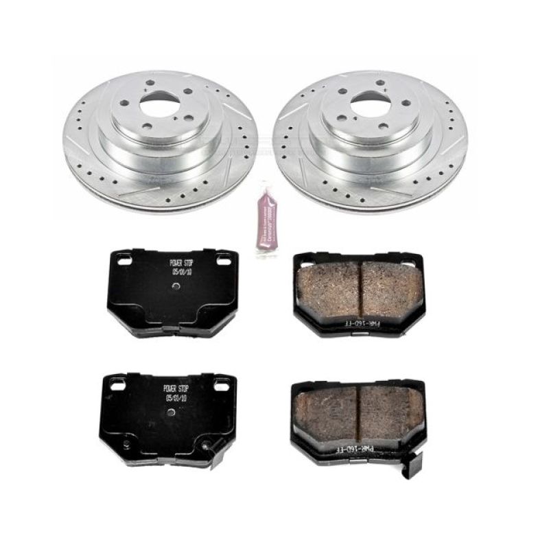 Kit de freins arrière Power Stop 06-07 Subaru Impreza Z23 Evolution Sport
