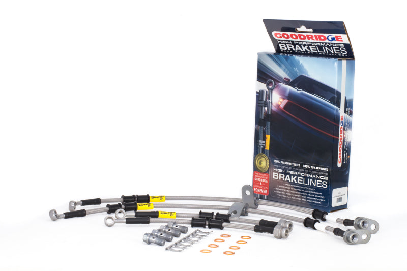 Goodridge 16-17 Mazda Miata MX-5 (w/o Factory Brembo Calipers) SS Brake Lines