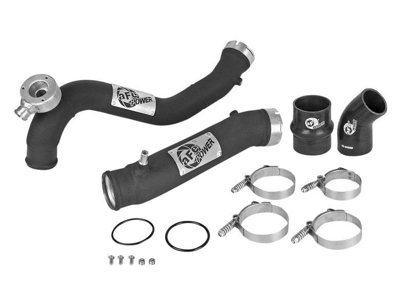 Kit de tubes de refroidisseur intermédiaire chaud et froid en aluminium aFe BladeRunner 3 pouces pour Ford Ranger 2019 2,3 L (t)