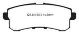 Plaquettes de frein arrière EBC 11-13 Infiniti QX56 5.6 Yellowstuff