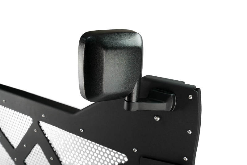 Demi-portes en aluminium avec grille perforée pour Jeep 4 portes JL/JT DV8 18-22
