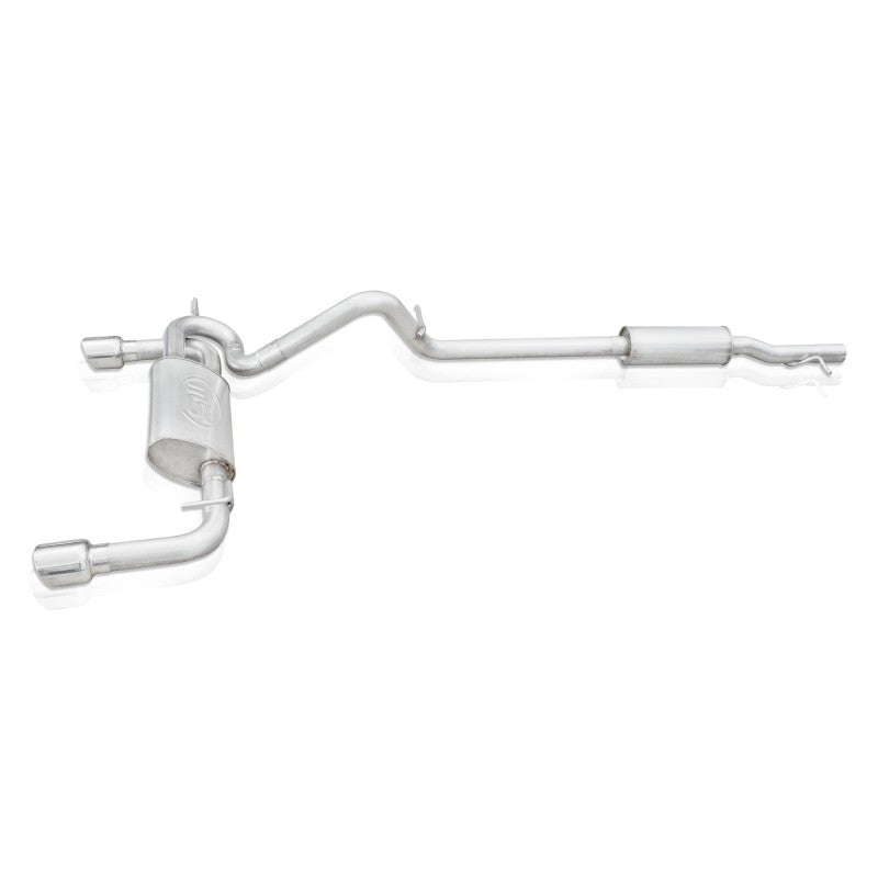 Échappement Catback pour Jeep Wrangler 2012-17 en acier inoxydable
