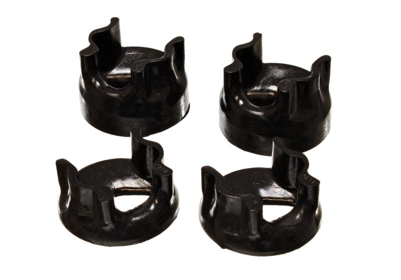 Ensemble d'inserts de montage de moteur noir Energy Suspension 98-02 Dodge Ram 2500/3500 pour Cummins 5,9 L 24 V