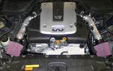 Prises d'air courtes K&amp;N 07-08 G35 Dual Silver Typhoon