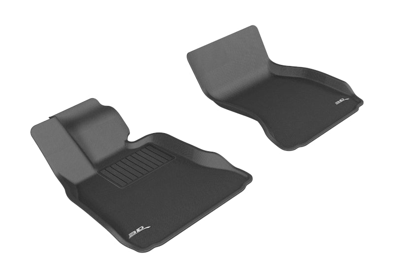 Tapis de sol 3D MAXpider 2009-2015 pour BMW Série 7/Li F01/F02/F04 Kagu 1ère rangée - Noir