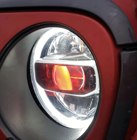 Kit d'éclairage de projecteur Oracle Jeep Wrangler JL/Gladiator JT - sans contrôleur VOIR LA GARANTIE
