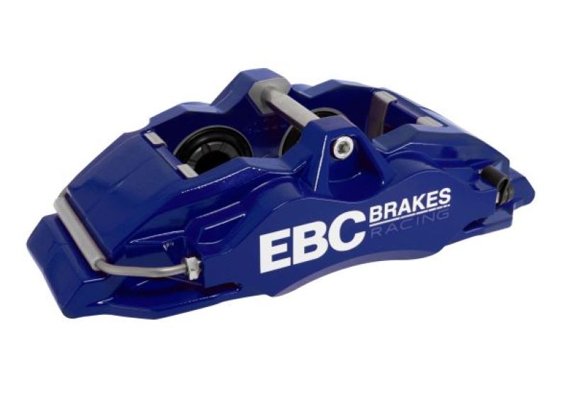 EBC Racing 05-11 Ford Focus ST (Mk2) Front Right Apollo-4 Blue Caliper