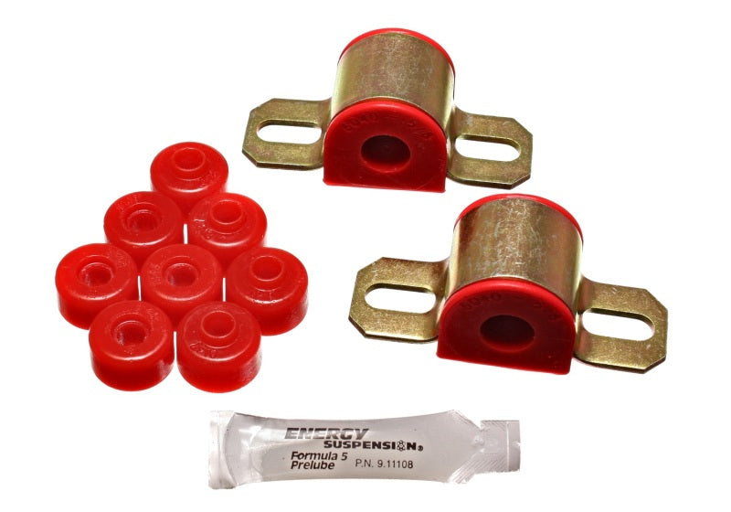 Bagues de cadre de barre stabilisatrice arrière rouges 16 mm pour Nissan 240SX (S14) Energy Suspension 95-98 (liaison d'extrémité de barre stabilisatrice)