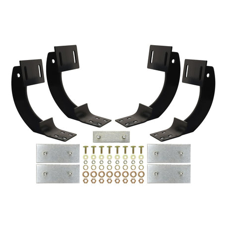 Kit de montage de marchepied Nerf ovale Premier Westin 97-04 pour Ford F-150/250LD (Heritage Ed.) Reg/Ext Cab - Noir