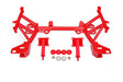 BMR 93-02 4th Gen F-Body K-member Low Mount Turbo LS1 Motor Mounts Standard Rack Mounts - Red BMR Suspension