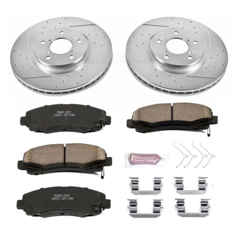 Kit de freins sport Power Stop 12-14 Honda Ridgeline Z23 Evolution avant