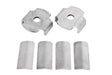BMR 15-17 S550 Mustang Rear Cradle Steel Inserts Only Bushing Kit - Bare BMR Suspension