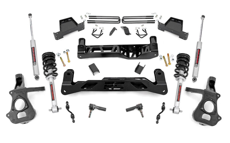 7 Inch Lift Kit | Alu/Stamp Steel | N3 Strut | Chevy/GMC 1500 (14-18)