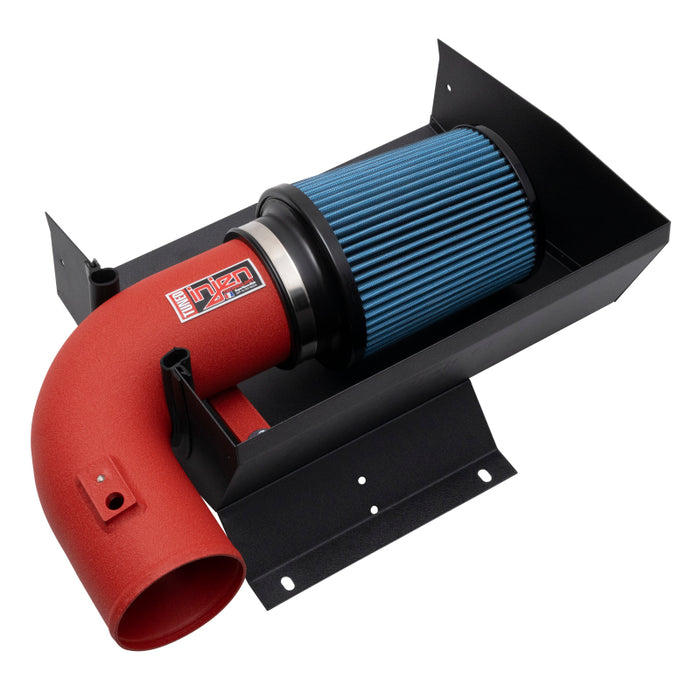 Prise d'air froid rouge froissé Injen 20-23 Polaris Slingshot L4-2.0L