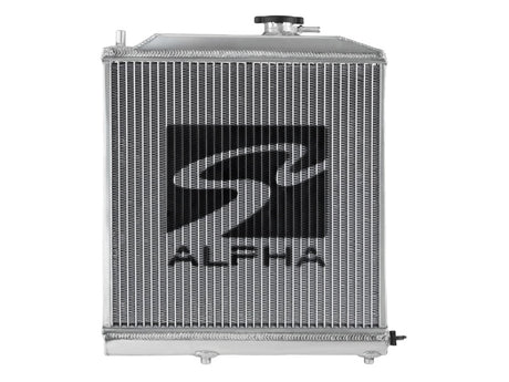 Radiateur Skunk2 Alpha Series 88-91 Honda Civic/CRX (demi-taille) (double cœur)