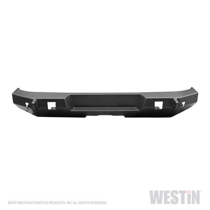 Pare-chocs arrière Westin 18-19 Jeep Wrangler JL – Noir texturé