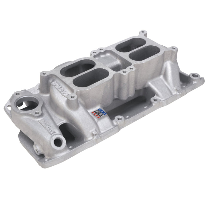 Entrefer double quadruple RPM Edelbrock Performer pour les petits blocs Chevy